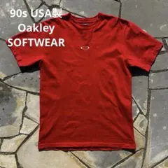 90s Oakley software T-shirt ギザロゴ archive - メルカリ