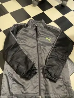 週末セール PUMA ジャージ上下セット 150サイズ グレー/ブラック
