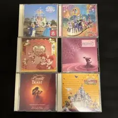 ディズニー　パレード　ショー　CD6枚セット　美女と野獣など