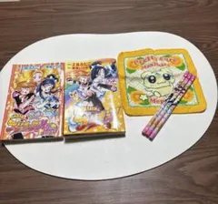 ふたりはプリキュアマンガ２冊鉛筆3本 プリキュアマックスハートタオル　セット新品