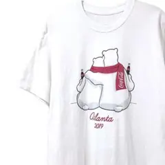 Coca-Cola ポーラーベア Tシャツ Atlanta 2019 白t