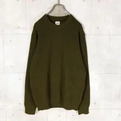 ZARA ザラ (L〜XL) ニット　セーター　カーキ