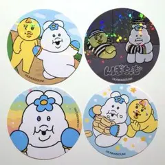 んぽちゃむ　まんまる焼き　シール　可哀想に