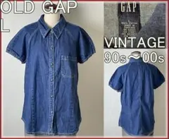 ★90s～00s ビンテージ OLD GAP オールド ギャップ デニム シャツのサムネイル