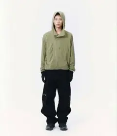 sansangear BUTTON FLEECE JACKET [GREEN]