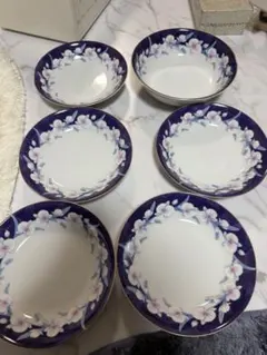 花柄 食器セット プレート サラダボウルのサムネイル