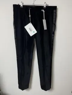 8 by yoox ベロアパンツ　サイドライン　48 イタリア製