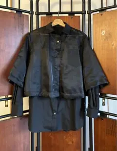 【sacai】(サカイ) Organza and Poplin Shirtのサムネイル