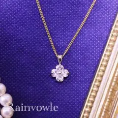 ♧クローバーモチーフネックレス♧