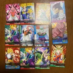ドラゴンボールZ データカードダス、爆裂インパクト　カードセット