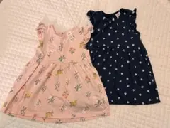 H&M ベビー ワンピース 2点セット 花柄のサムネイル