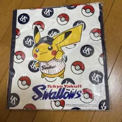 東京ヤクルトスワローズ ポケモン コラボ バッグ クリアファイル