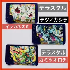 ポケモンフレンダ テツノカシラ & イッカネズミ & カミツオロチ 3枚セット