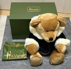 Harrods ハロッズ 2001年 テディベア イヤー ベア ぬいぐるみ - メルカリ