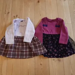 Crescent ワンピース トップス2点セット サイズ90