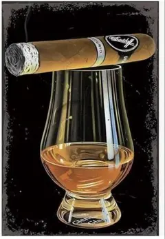 ブリキ看板 置物