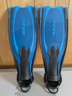 CRESSI クレッシー REACTION フィン ブルー