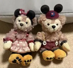 ダッフィー＆シェリーメイ ぬいぐるみバッジ ハロウィン2015