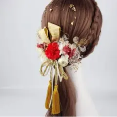 金箔 髪飾り 成人式 人気 七五三 振袖 卒業式 袴 着物 水引き 15点セット