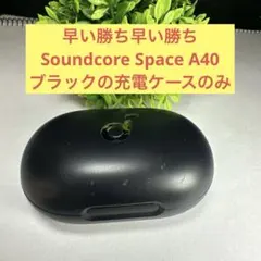 早い勝ち早い勝ちSoundcore Space A40 ブラックの充電ケースのみのサムネイル