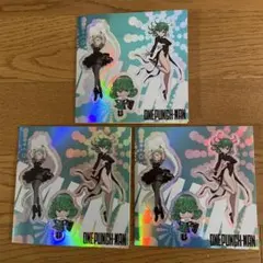 ONE PUNCH-MAN ワンパンマン ホログラムステッカー 3枚セット
