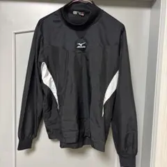 Mizuno 野球用 シャカシャカ 風よけ S ブラック/ホワイト