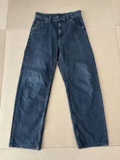 UNIQLO ワイドストレートジーンズ　BLUE 28インチ