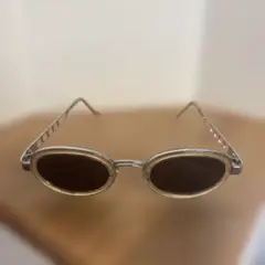 メタルフレーム サングラス オーバル