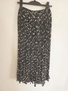 INGNI 花柄プリーツロングスカート