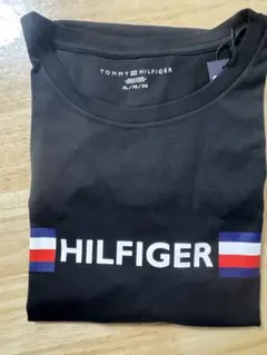 TOMMY HILFIGER ブラック Tシャツ XL