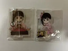 鬼滅の刃 栗花落カナヲ ufotable ひな祭り アクリルスタンド 2点 新品