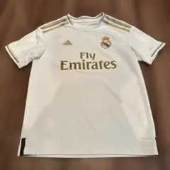 adidas レアル・マドリード シャツ Mサイズ ホワイト　ジュニア