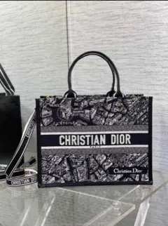 Christian Dior 地図柄トートバッグ