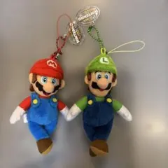マリオ ルイージ ぬいぐるみキーホルダー