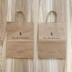 Polo Ralph Lauren ロゴ入り紙袋 中型