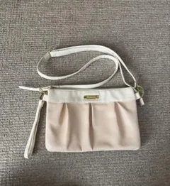 ピンク ショルダーバッグ クラッチバッグ