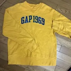 GAP 1969 イエロースウェット Mサイズ
