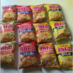 Calbee ポテトチップス 12袋セットのサムネイル