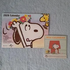 スヌーピー　カレンダーセット　2026