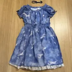 メゾピアノ　ワンピース　チョーカー付