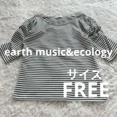 earth music&ecology パフスリーブ