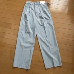 UNIQLOタックワイドパンツ