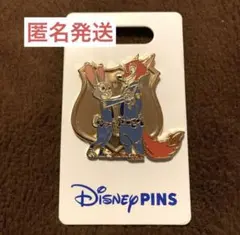 新品未使用☆ズートピア♡ ジュディ・ホップス＆ニック・ワイルド ピンバッジ☆卒業
