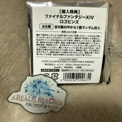 FF14 光の戦士の軌跡展 購入特典ロゴピンズ（新生エオルゼア