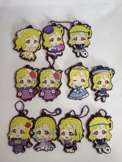 ラブライブ ラバーストラップ アクリルキーホルダー まとめセット ラブライブ ラバーストラップ アクリルキーホルダー まとめ