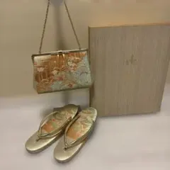 草履とバックセット成人式、着付け、新年会