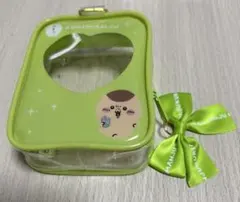 ちいかわ　くりまんじゅう　マスコットも入るクリアポーチ 推し活