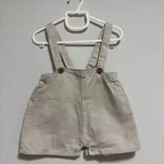 tete a tete サロペット ベージュ　70サイズのサムネイル