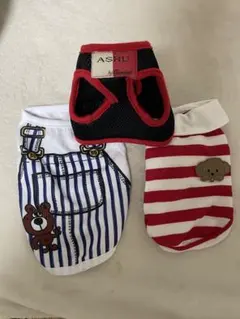 ASHU アッシュハーネス 犬服 3点セット