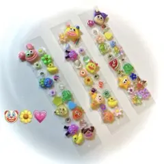 耳ツボジュエリー✳︎60粒✳︎ポップ♡カラフル